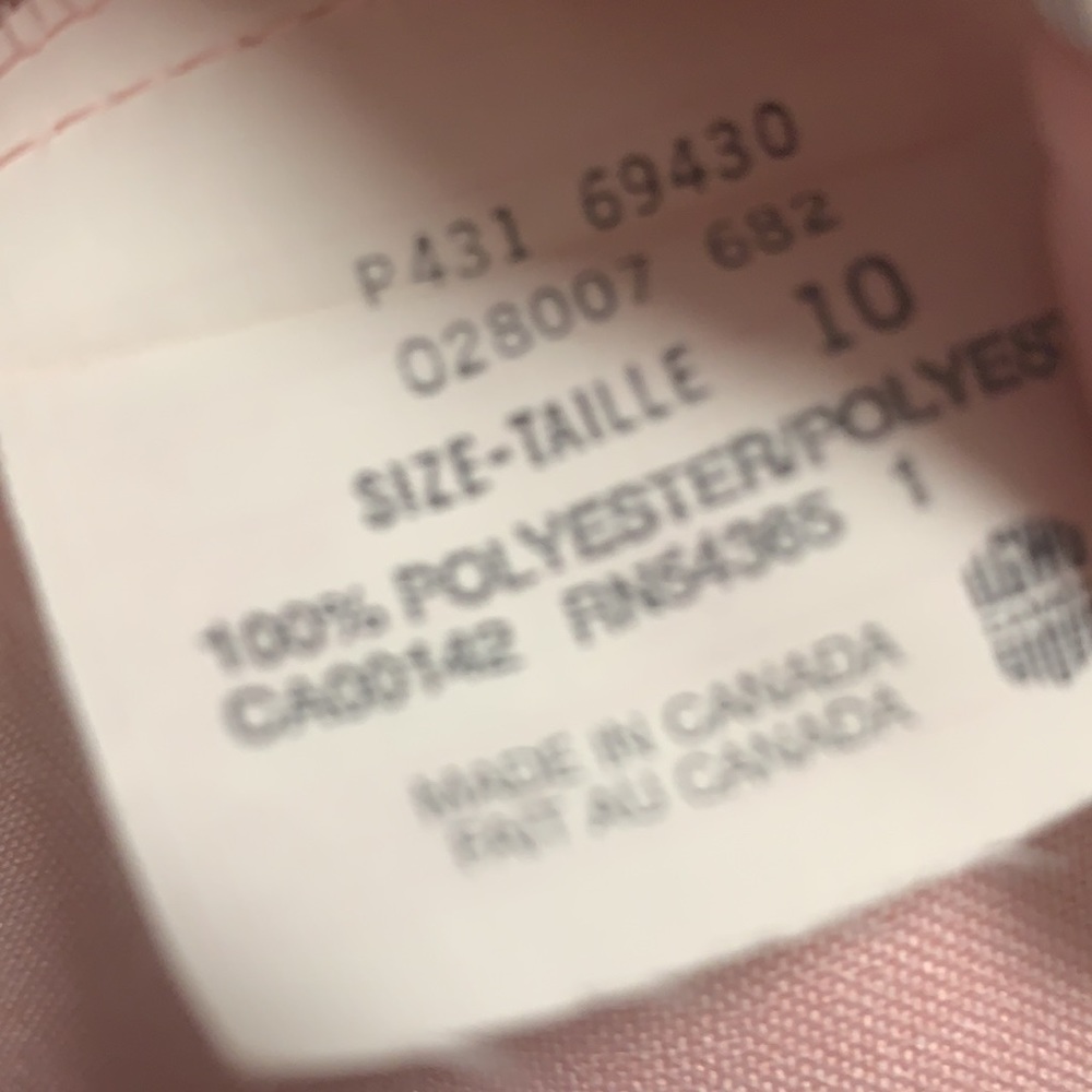 Vintage Tan Jay size 10 pink Blazer - Picture 10 of 10